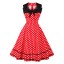 Vintage-Kleid mit weitem Rock 5