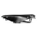 Vintage retro fiets zadel 280 × 175 mm echt rundsleer rails 7×7 mm klassieke vorm voor fietsen en fietsen 2