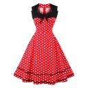 Vintagekjole med bred nederdel 5