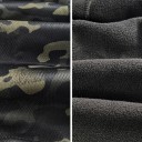 Vinter fleece balaclava 38 x 23 cm Camouflage vindbeskyttende varm ansigtmaske af polyester til skiløb, cykling og motorcykel under hjelmen 3