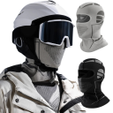 Vinter sports elastisk balaclava 36 x 28 cm Varm beskyttende hovedbeklædning til udendørs sportsgrene løb skiløb cykling 1