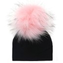 Vinterhatt för barn med färgglada pompoms J3029 8