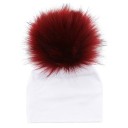 Vinterhatt för barn med pompoms J3027 6