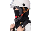 Vintermössa med mask och halsduk 56 x 46 cm Varm balaclava för kallt väder Bomull polyester Huvud och nackskydd 3