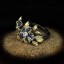 Virágos női gyűrű D1574 3