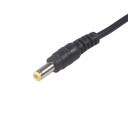 Virtajohto USB-C / DC 5,5 x 2,5 uros/uros 1,5 m 2