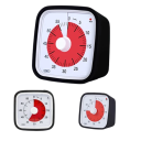 Visuele timer Minute Minder 60 minuten Kleurrijke aftelling Stille werking Tijdsherinnering Hulpmiddel voor kinderen Leren Huishouden School Kantoor 7