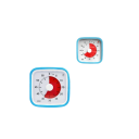 Visuele timer Minute Minder 60 minuten Kleurrijke aftelling Stille werking Tijdsherinnering Hulpmiddel voor kinderen Leren Huishouden School Kantoor 3