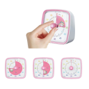 Visueller Timer, Minutenwecker, 60 Minuten, mit farbigem Countdown und Nachtlicht, leiser Betrieb, Hilfsmittel für Kinder und Erwachsene, Haushalt, Klassenzimmer, Schule 2