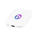 Vit TV-box Android 13 streaming mediaspelare 4+32GB HDMI IR-fjärrkontroll WiFi 2.4G 5G Ethernet Bluetooth USB-port 2