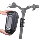 Vízálló 4l elülső táska elektromos rollerhez EVA 27 x 14 x 12 cm Gyorskioldós strapabíró táska kormányra fényvisszaverő elemekkel 2