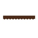 Vízálló poliészter díszítő szegély 282 × 23 cm napernyére és napernyőre, erkélyre, teraszra és pergolára 6