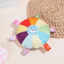 Vliegende schijf voor honden pluche 16 cm gekleurd haai motief met pieper bijtbestendige interactieve speeltje 3