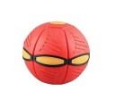 Vliegende schotel Knijp plastic bal voor kinderen Platte bal Magische frisbee voor in de tuin en in het water 23 x 15,5 cm 3