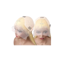 Vlnitá blond paruka lace front z lidských vlasů hustota 220 % transparentní krajka 33 x 10 cm délka 55,9 cm do práce i na oslavy 3