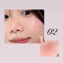 Vloeibare blush in stickvorm 5,8 g Met sponsapplicator Multifunctionele blush voor wangen en lippen Langdurige waterbestendige perzikroze 2