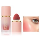 Vloeibare blush voor gezicht en lippen 6,5 ml 71 x 26 mm Waterdichte matte blush in tube met sponsapplicator langdurig effect 4
