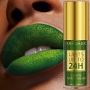 Vloeibare metallic lippenstift 3,6 ml Langdurige waterbestendige formule Metallic glans Actief glinsterend effect 10