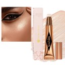 Vloeibare verhelderende crème 12 ml Waterdichte multifunctionele highlighter voor het gezicht Zijdeachtige textuur Tube met applicator make-up glow effect 1