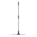 Vloermop met verstelbare lengte 101 x 48,5 cm 180° draaibare kop Vloermop met telescopische steel voor het schoonmaken van de badkamer en keuken 1