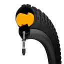 Vložka pentru anvelopele fără cameră 2,1 m pentru anvelope de 58–64 mm MTB biciclete de munte protecție a jantei împotriva perforării anvelopei 2