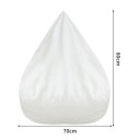 Vnitřní potah na sedací vak 70×80 cm se zipem pro výplň z pěny a textilu pro univerzální použití 2