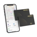 VOCOlinc 2 ks karta GPS lokátor pro peněženku iOS Bluetooth vyhledávač klíčů Chytrý štítek Find My Ultratenký vodotěsný tracker IP67 2