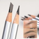 Voděodolná dřevěná tužka na obočí 18,5 x 0,8 cm 3,8 g s klínovým hrotem ve 3 přírodních odstínech pro vykreslení a tvarování obočí 3
