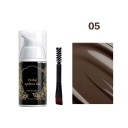 Voděodolná polopermanentní barva na obočí 10 ml 2,4 x 7,7 cm v 6 přírodních odstínech s výdrží 3-7 dnů pro dlouhotrvající líčení 2