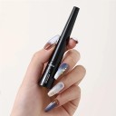 Voděodolná tekutá oční linka v černé barvě 10 cm s tenkým štětcem dlouhotrvající a nesmazatelná pro výrazný a precizní make-up očí 3