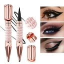 Voděodolná tekutá oční linka v černé barvě 13,3 x 2 cm s rychle schnoucí formulí a sytou pigmentací pro hladký a výrazný make-up 2