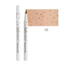 Voděodolná tekutá tužka na pihy 1 ml 13,6 x 1,3 cm ve 4 barevných odstínech pro přirozený vzhled umělých pih na obličeji 8