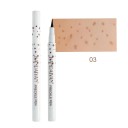 Voděodolná tekutá tužka na pihy 1 ml 13,6 x 1,3 cm ve 4 barevných odstínech pro přirozený vzhled umělých pih na obličeji 5
