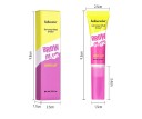 Voděodolný čirý fixační gel na obočí 7 ml 9,5 x 1,5 cm s vestavěným kartáčkem s 24hodinovou výdrží pro tvarování a zvednutí obočí 5