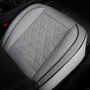 Voděodolný kožený autopotah s kapsičkou 52x49 cm Ochranný potah na autosedačku Prémiová umělá kůže Auto doplněk Komfortní sedák Čalounění 3