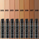 Voděodolný krémový make-up 30 ml v 8 odstínech s 24hodinovou výdrží pro krytí nedokonalostí, sjednocení a rozjasnění tónu pleti 6