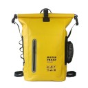 Voděodolný suchý batoh 30L PVC 46×30×15,5 cm Kajakový raftingový kempingový vak přes rameno na plavání, trekking, kanoistiku a potápění 6