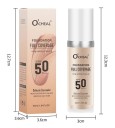 Voděodolný tekutý make-up 30 ml 12 x 3 cm s plným krytím, SPF 50 a funkcí změny barvy pro sjednocení a rozjasnění tónu pleti 3