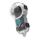 Vodotěsný kryt na Insta360 X5 S ručním držákem cca 180 x 35 mm a vysouvací tyčí 28-114 cm Podvodní pouzdro Průhledný Na potápění 2