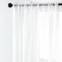 Voile gardin med öljetter 4