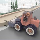 Voiture de construction à visser 13,5 cm 2