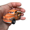 Voiture jouet en alliage 1:55 Disney Pixar Cars 3 Smokey Modèle en métal Coach de course anglais Jouet pour enfants Voiture de film de collection 2