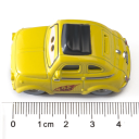 Voiture jouet en alliage Disney Pixar Cars 3 Jaune Luigi modèle 1:55 Véhicules pour enfants Jouet en métal Voiture anglaise de collection Conception détaillée 3
