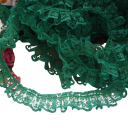 Volánkos csipkés szalag 2,3 cm x 4,6 m Poliészter dekoratív csipkés szalag varráshoz, ruhák díszítéséhez, kézműves dekorációkhoz, DIY projektekhez 3