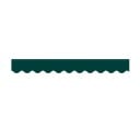 Volant til markise og solskærm 445 × 25 cm vandafvisende polyester dekorativ kant til balkon terrasse og pergola 5