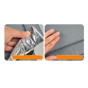 Vonkajšia zimná búda pre psov a mačky 33 x 33 x 40 cm Podpera 7 cm Vodotesná PVC búda z polypropylénových dosiek dvojstenná 2