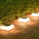 Vonkajšie solárne stĺpové svetlo 30 LED 12,5x6 cm ABS teplé svetlo vodotesné osvetlenie na ploty, stĺpiky a záhradu 2