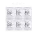 Vonné tablety do auta pevný parfém 6 ks cca 1,4 x 0,5 cm náplň do klimatizace vonné podložky do interiéru vozu 12