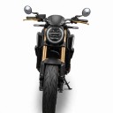 Voorruit voor motorfiets Honda CB650R 2019–2022 en CB1000R 2018–2020 Kunststof scherm met montagemateriaal Mat zwart Montage boven de koplamp 5
