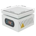 Voorverwarmingsverwarmingsplaat 220V 500W 15x15 cm digitale temperatuurregeling metalen voor solderen en service van elektronica 2